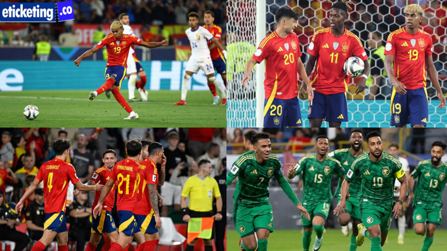Spain vs Saudi Arabia Tickets