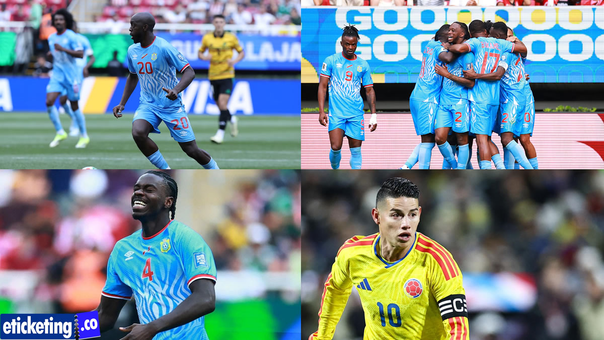 Colombia Vs Congo DR Tickets