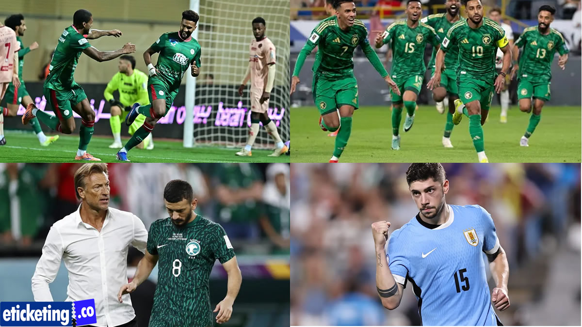 Saudi Arabia vs Uruguay Tickets