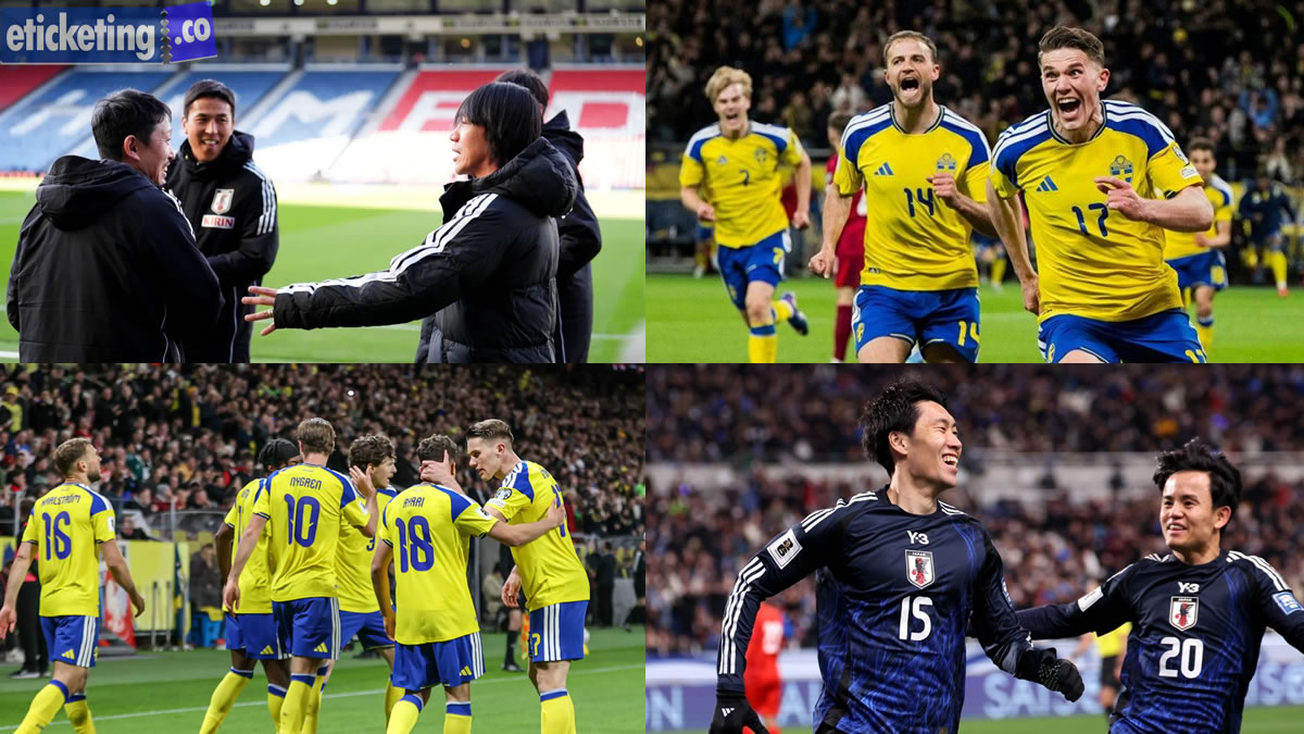 Japan Vs Sweden Tickets | Soccer World Cup Tickets | FIFA World Cup Tickets | FIFA 2026 Tickets | Football World Cup Tickets |