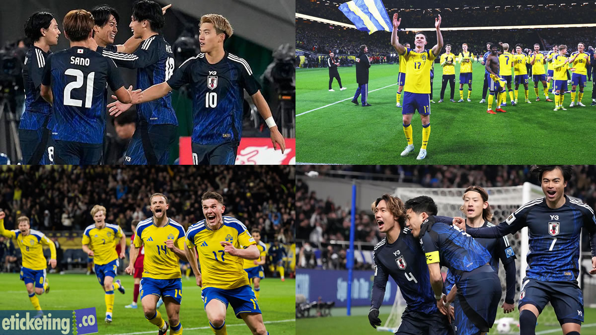 Japan Vs Sweden Tickets | Soccer World Cup Tickets | FIFA World Cup Tickets | FIFA 2026 Tickets | Football World Cup Tickets |