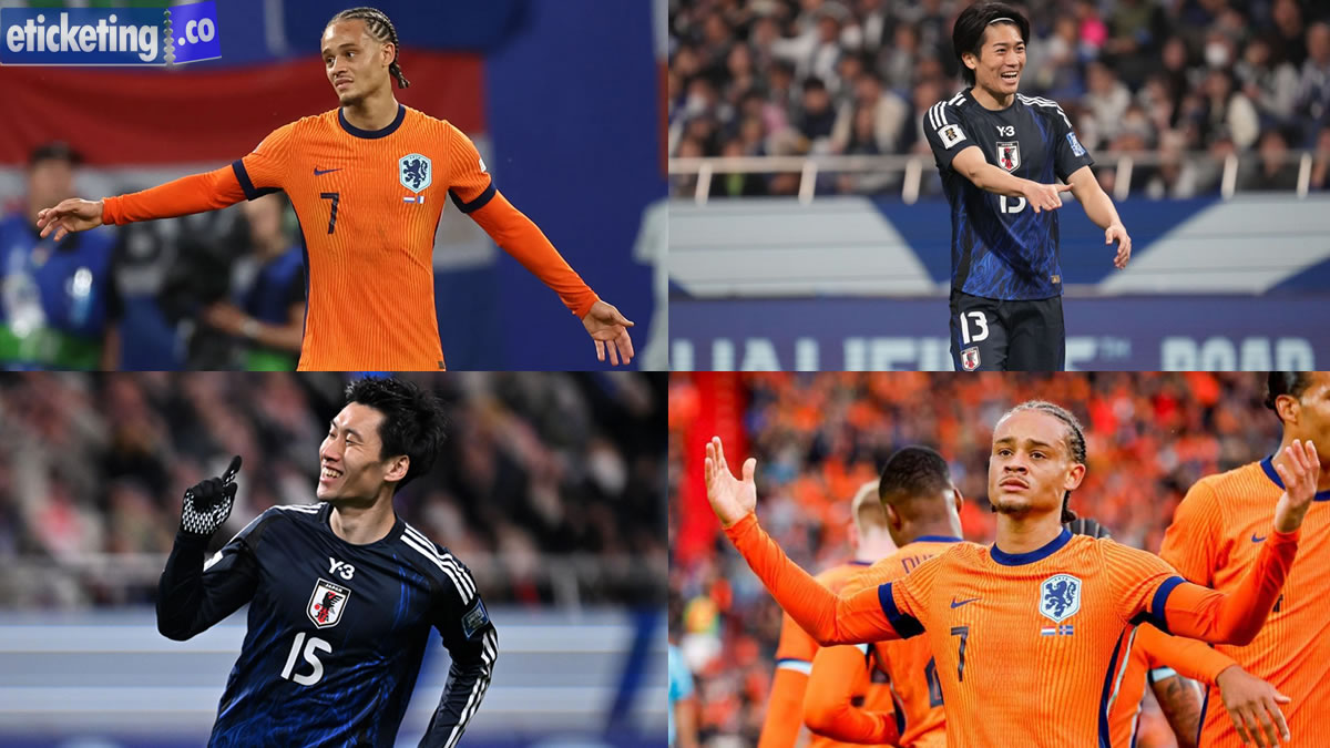 Netherlands vs Japan Tickets | Football World Cup Tickets | FIFA 2026 Semi Final Tickets