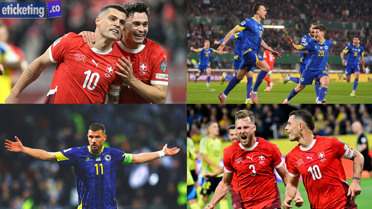Switzerland Vs Bosnia And Herzegovina Tickets | Football World Cup Tickets | FIFA 2026 Semi Final Tickets