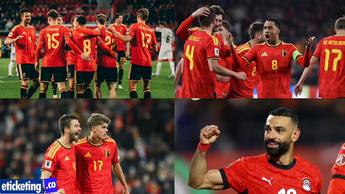 Belgium vs Egypt Tickets