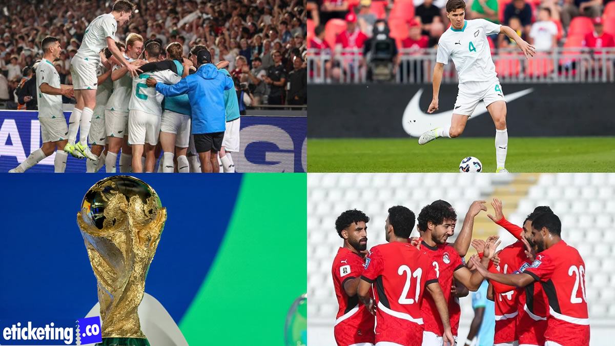 New Zealand vs Egypt Tickets