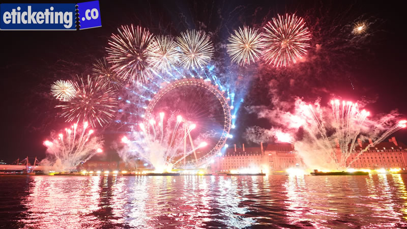 London New Year Eve Fireworks Tickets