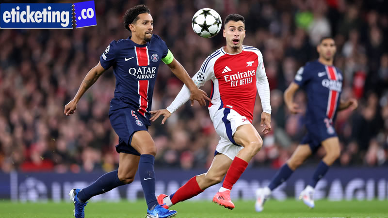 Champions League Tickets | Arsenal vs Paris Saint Germain Tickets