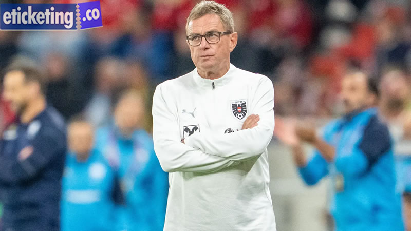 Austria vs Jordan Tickets: Rangnick leads Austria back to the World Cup after 28 years