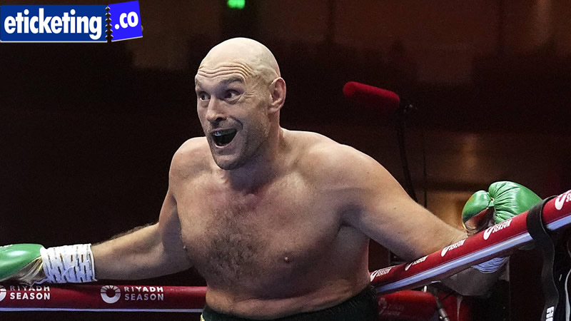 Tyson Fury Tickets | Joshua Vs Fury Tickets
