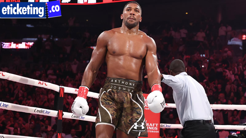 Anthony Joshua Tickets | Anthony Vs Tyson Tickets
