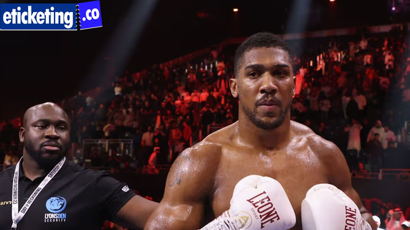 Anthony Joshua Tickets | Anthony Vs Tyson Tickets