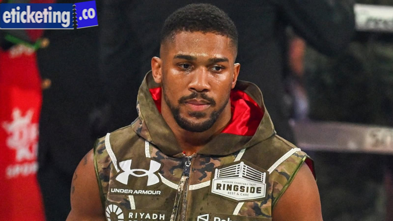 Anthony Joshua Tickets | Anthony Vs Tyson Tickets