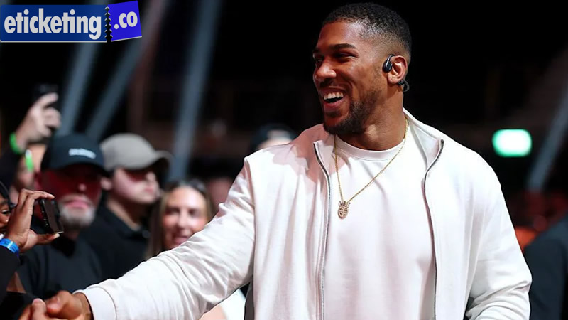 Anthony Joshua Tickets | Anthony Vs Tyson Tickets