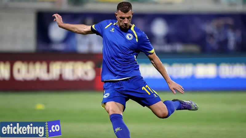 Football World Cup Tickets: Dzeko guides Bosnia ahead of Qatar clash at World Cup