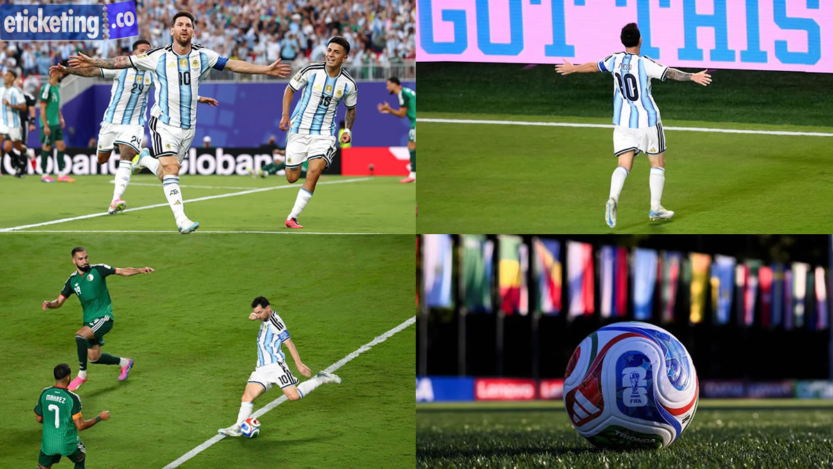 FIFA World Cup Tickets: Messi Makes World Cup History as Argentina Defeats Algeria 3-0