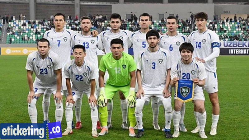 Uzbekistan vs Colombia Tickets: Uzbekistan Prepares for Historic FIFA 2026 Journey