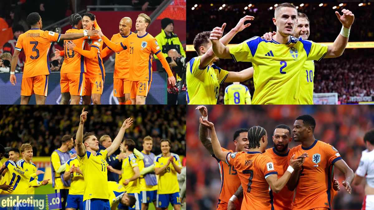 Netherlands vs Sweden Tickets | Soccer World Cup Tickets | FIFA World Cup Tickets | FIFA 2026 Tickets | Football World Cup Tickets |