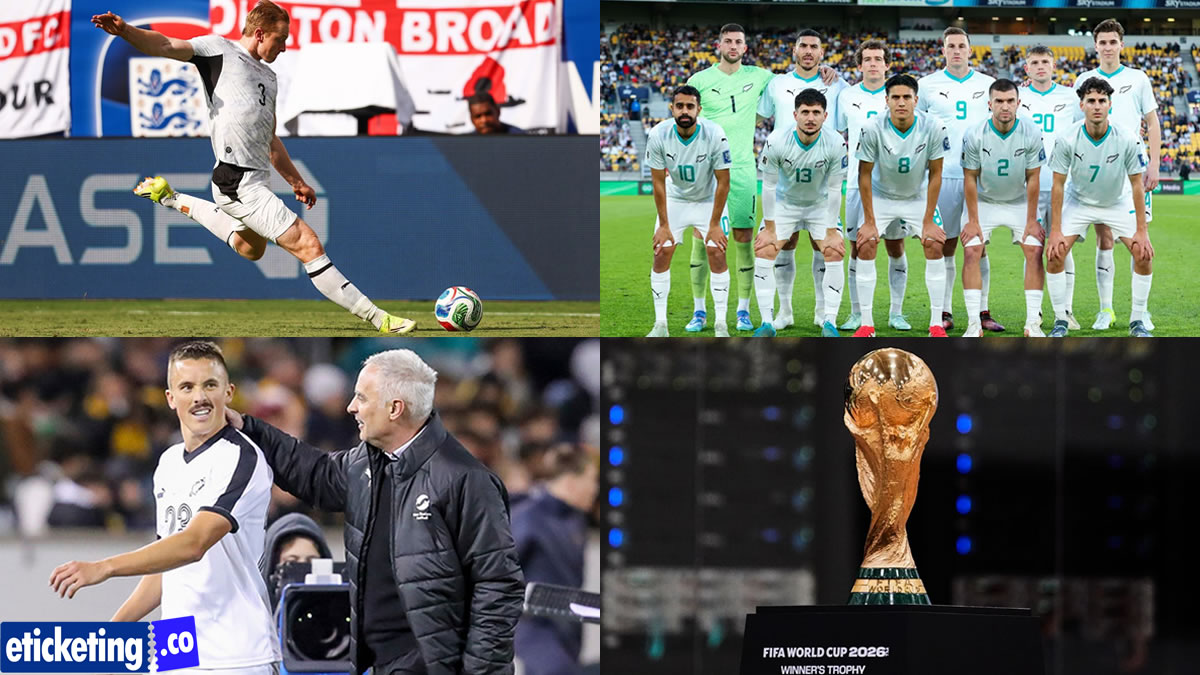 New Zealand vs Egypt Tickets: New Zealand World Cup 2026 Squad Darren Bazeley Names Final Selection