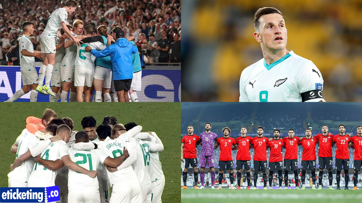 New Zealand vs Egypt Tickets