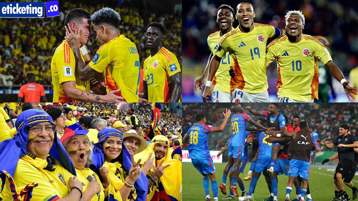Colombia Vs Congo DR Tickets
