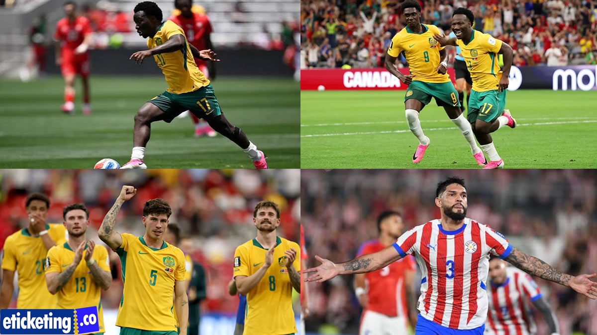 Paraguay Vs Australia Tickets