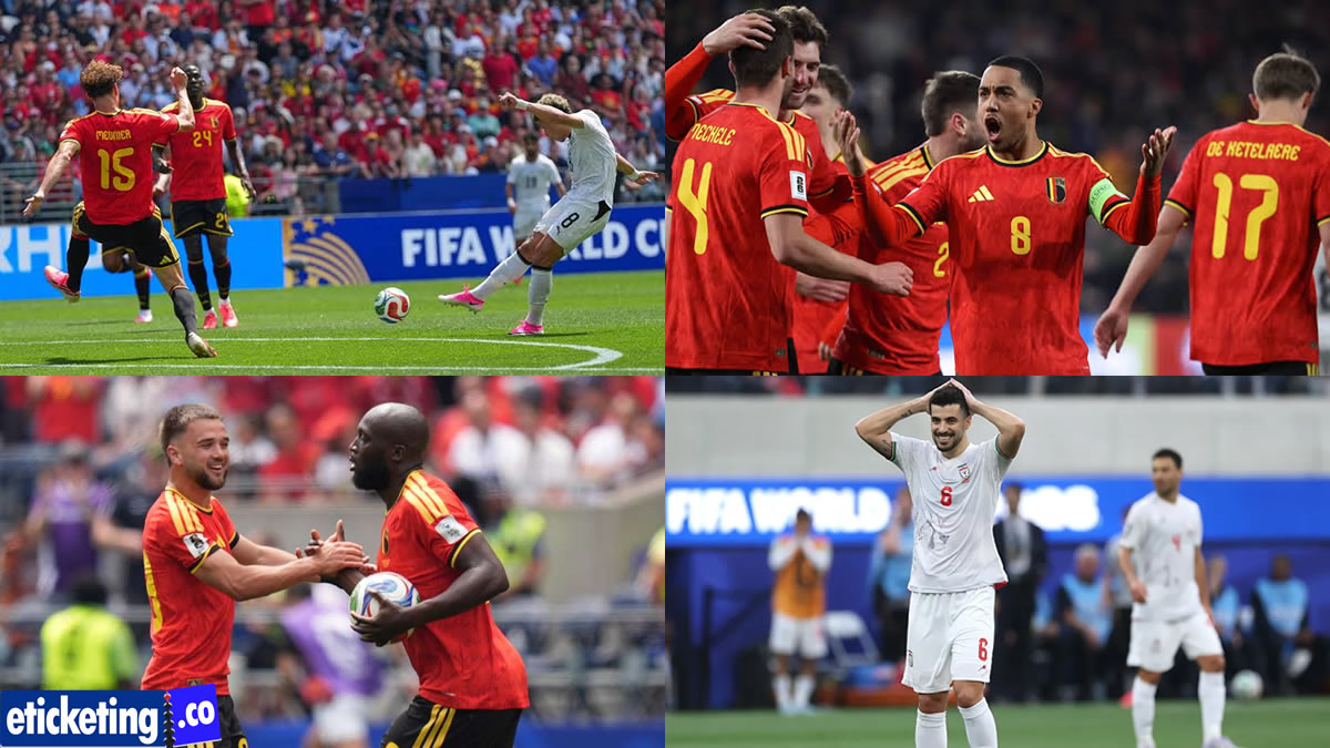Belgium vs Iran Tickets