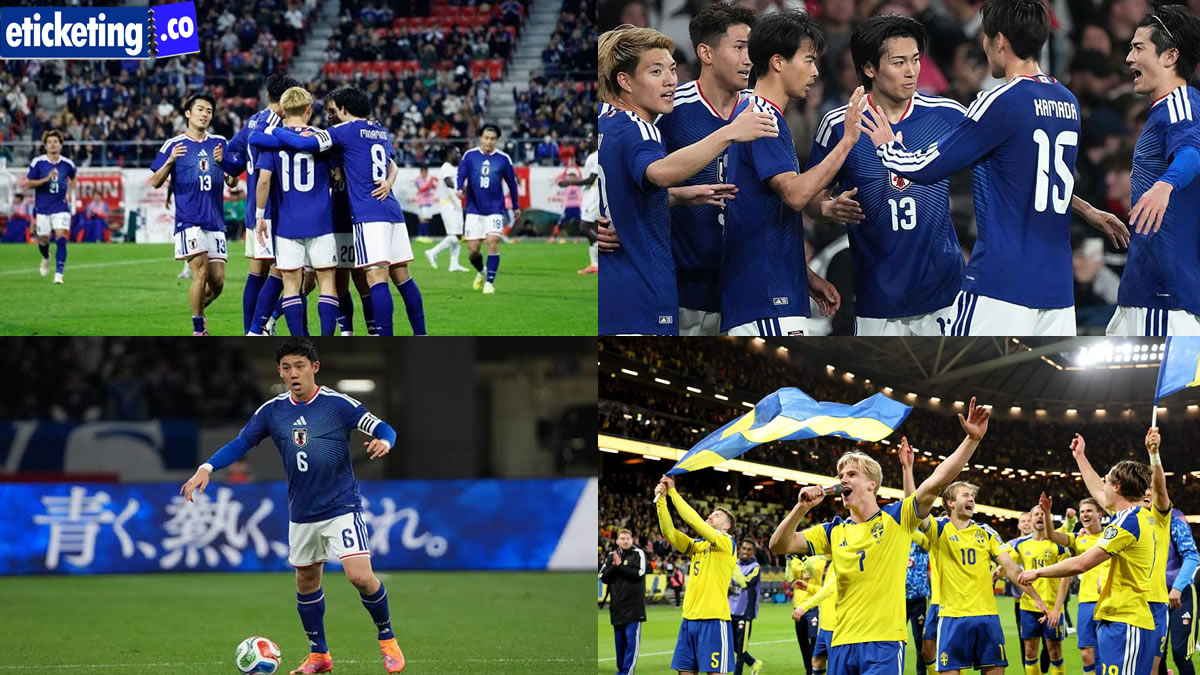 Japan vs Sweden Tickets