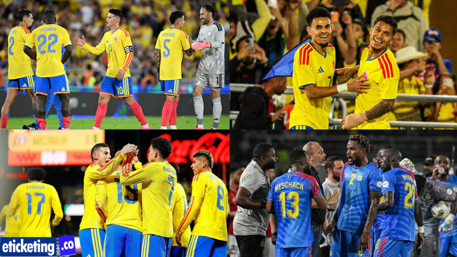 Colombia Vs Congo DR Tickets