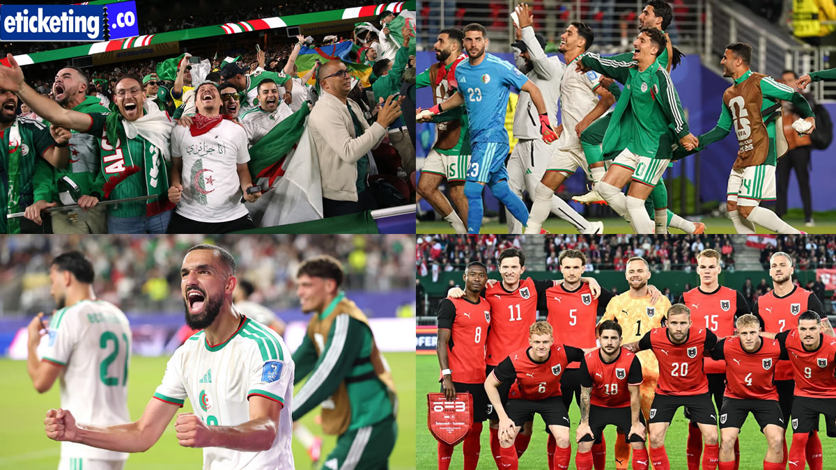 Algeria vs Austria Tickets