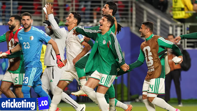 Algeria vs Austria Tickets Book Now