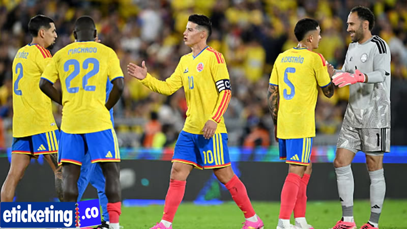 Colombia Vs Congo DR Tickets