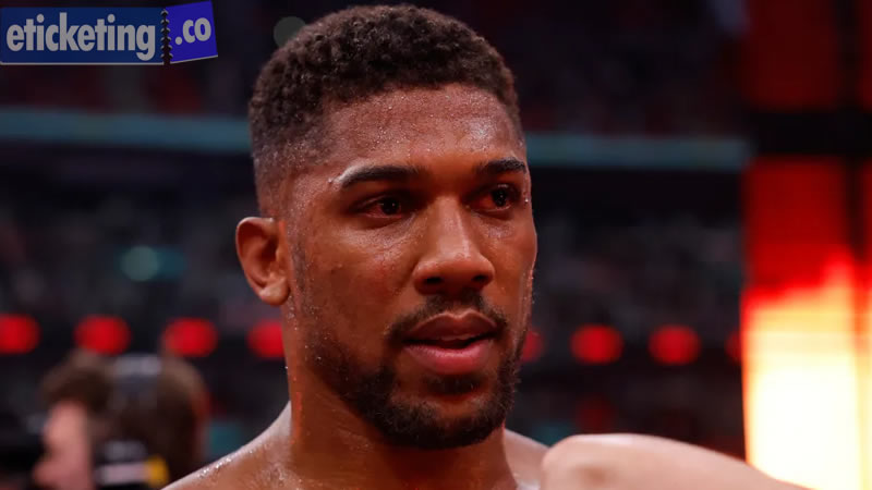 Anthony Joshua Vs Tyson Fury Tickets | Anthony Joshua Tickets