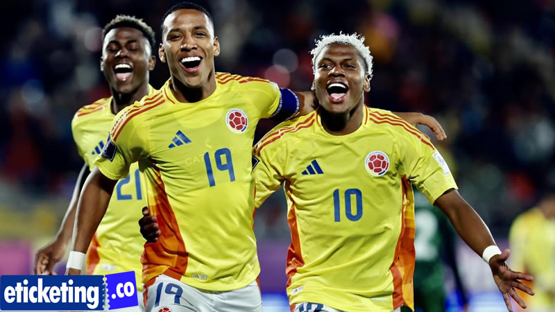 Colombia Vs Congo DR Coast Africa Book Now