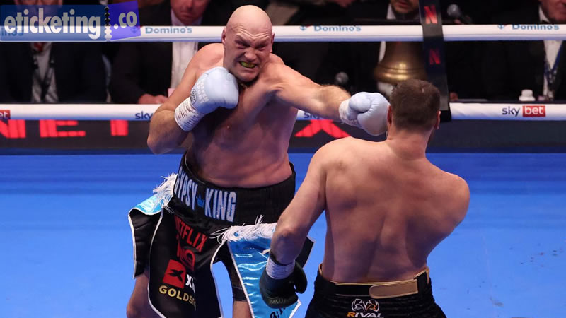 Anthony Joshua Vs Tyson Fury VIP and Hospitality Packages Breakdown