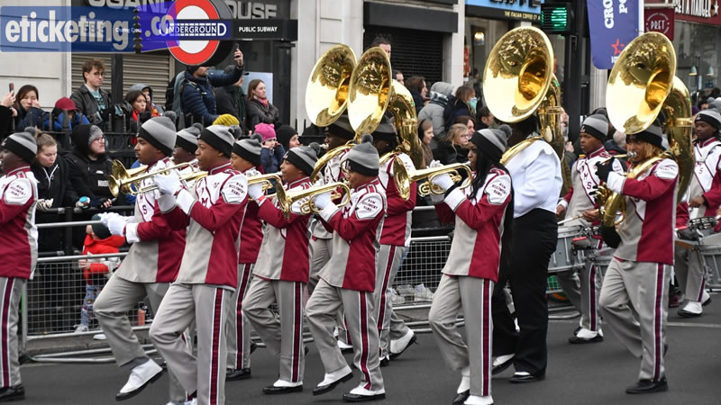 London Parade 2027 Secures Lightridge High Marching Storm Exclusive Spot