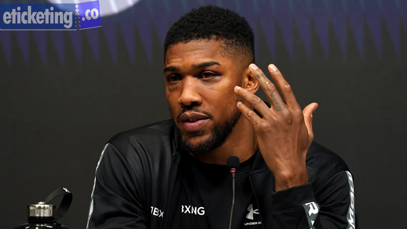 Anthony Joshua Vs Tyson Fury Tickets | Anthony Joshua Tickets