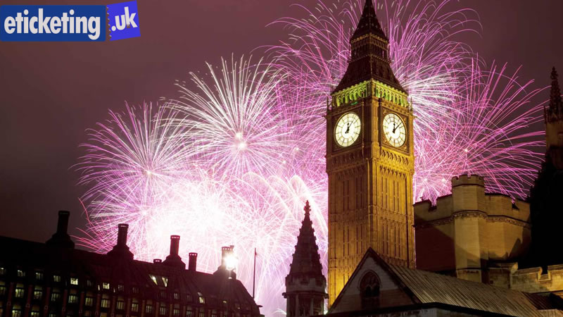 London New Year Eve Fireworks Tickets