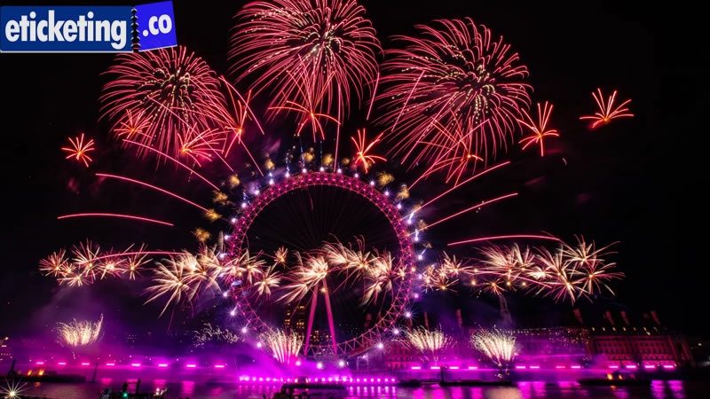 London New Year Eve Fireworks 2026 Tickets