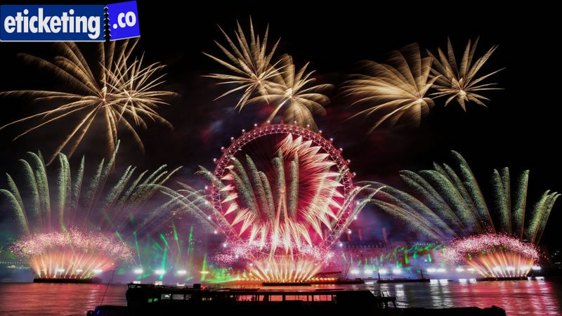 London New Year Eve Fireworks 2026 Tickets