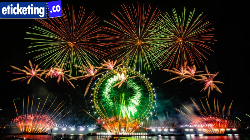 London New Year Eve Fireworks 2026 Tickets