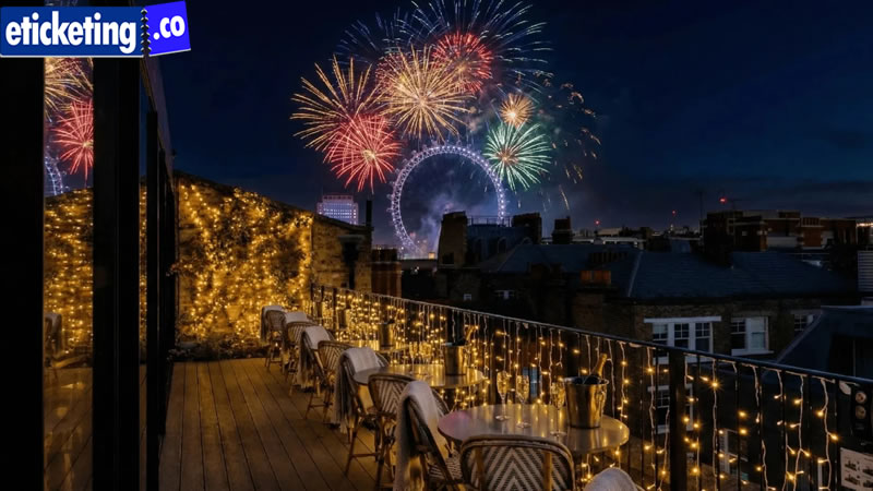 London New Year Eve Fireworks 2026 Tickets