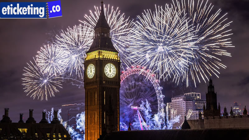 London New Year Eve Fireworks 2026 Tickets