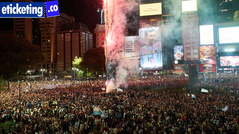 Football World Cup Final Tickets: Tens of Thousands of Argentine Fans Celebrate Their Team's Semifinal Win