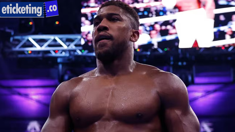 Joshua Vs Fury Tickets | Anthony Joshua Tickets