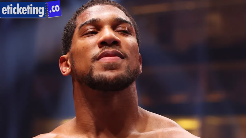 Anthony Joshua Tickets | Anthony Vs Tyson Tickets