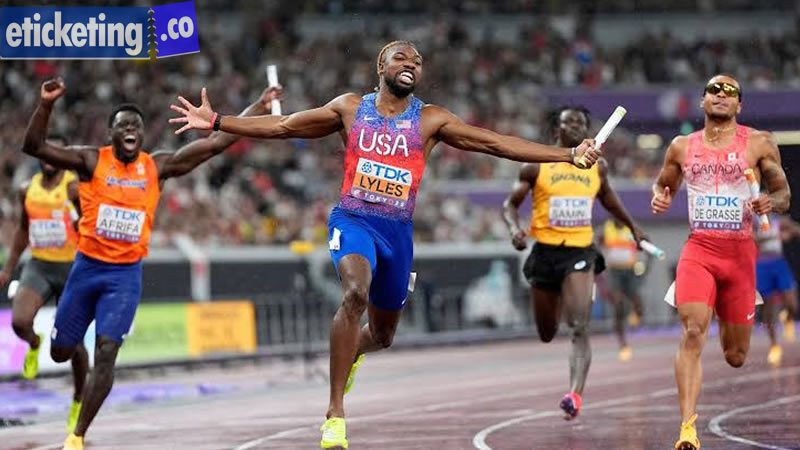 Olympic Opening Ceremony Tickets: Lyles and Richardson Impress on the Road to the LA 2028 Olympic Games