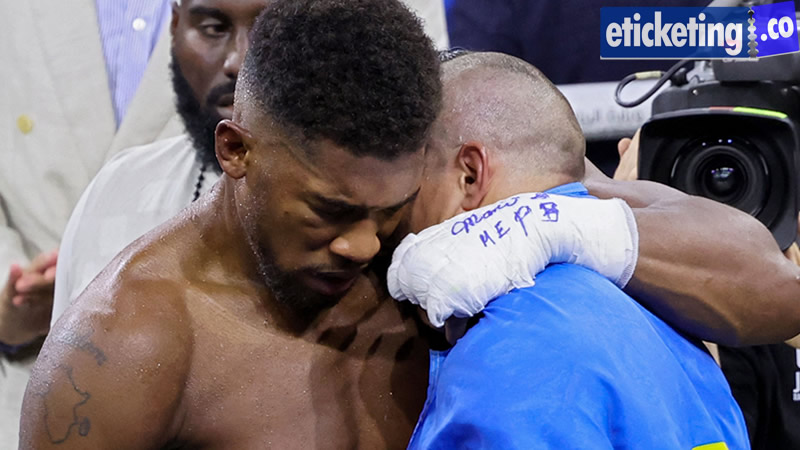 Anthony Vs Tyson Tickets | Anthony Joshua Vs Tyson Fury Tickets