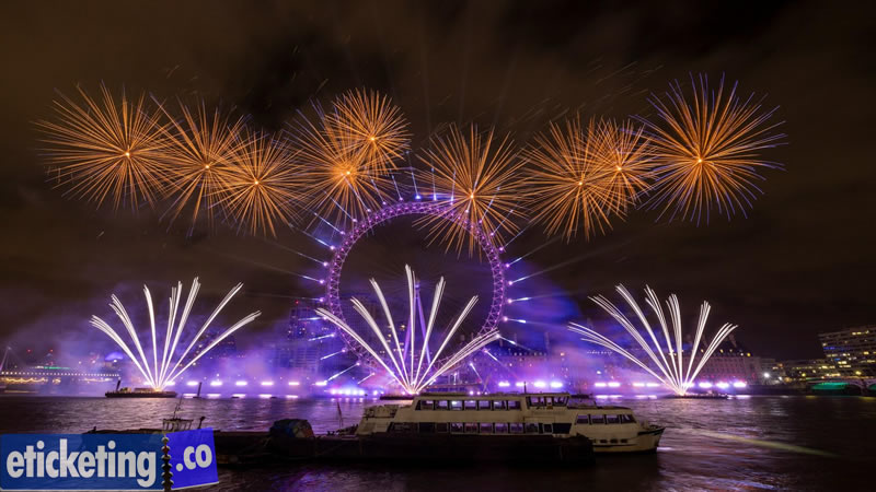 London New Year Eve Tickets | London New Year Fireworks Tickets