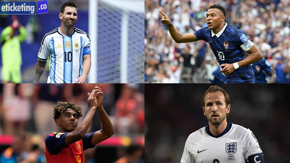 World Cup Tickets: Top Football Stars Set for FIFA 2026 Success
