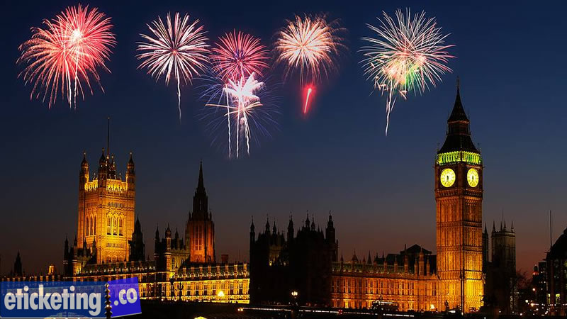London New Year Eve Tickets | London New Year Fireworks Tickets